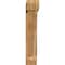 Ekena Millwork Traditional Slat Rough Sawn Bracket w/ Offset Brace, Western Red Cedar, 8"W x 40"D x 44"H BKT0806X40X44TRA06RWR - alternate 3